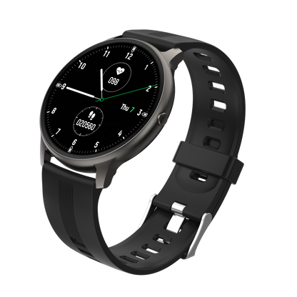 Smartwatch idealStore Xtreme11, Prognoza Meteo, Preluare Apeluri, Notificari prin Vibrare, Functii monitorizare Sanatate, 8 moduri Sport, Bluetooth, Ecran Curbat, Impermeabil IP68, Compatibil IOS si Android, culoare Negru