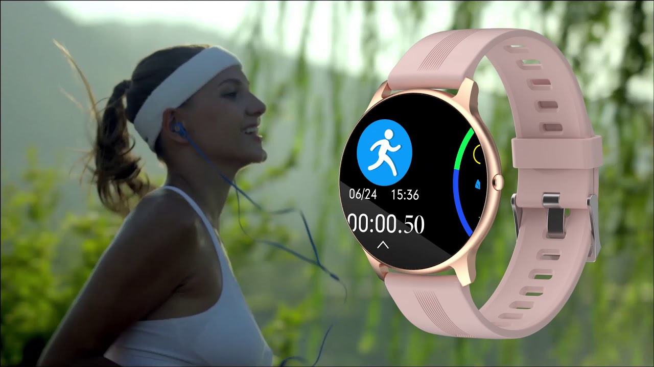 Smartwatch idealStore Xtreme11, Prognoza Meteo, Preluare Apeluri, Notificari prin Vibrare, Functii monitorizare Sanatate, 8 moduri Sport, Bluetooth, Ecran Curbat, Impermeabil IP68, Compatibil IOS si Android, culoare Roz