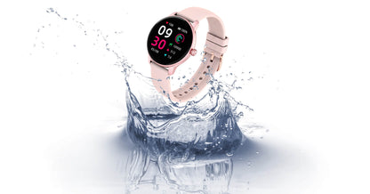 Smartwatch idealStore Xtreme11, Prognoza Meteo, Preluare Apeluri, Notificari prin Vibrare, Functii monitorizare Sanatate, 8 moduri Sport, Bluetooth, Ecran Curbat, Impermeabil IP68, Compatibil IOS si Android, culoare Roz