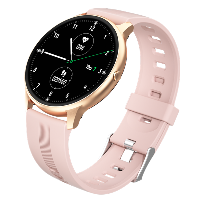 Smartwatch idealStore Xtreme11, Prognoza Meteo, Preluare Apeluri, Notificari prin Vibrare, Functii monitorizare Sanatate, 8 moduri Sport, Bluetooth, Ecran Curbat, Impermeabil IP68, Compatibil IOS si Android, culoare Roz