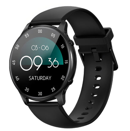 Ceas Smartwatch LifeX Collection IdealStore, Ecran Tactil 1.28 inch, Notificari Apeluri, Mesaje si Retele Sociale, Monitorizare Somn, Tensiune arteriala, Multi-Sport, Pedometru, IP67, Alarma, Android-IOS, Long Battery, Black Edition