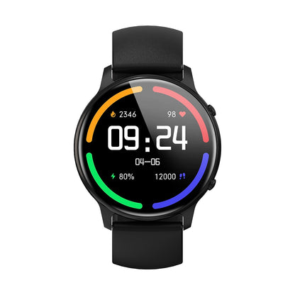 Smartwatch si Bratara de Fitness idealStore SlimeSport36, MultiSport, Obiectiv Pasi, Ritm Cardiac, Calorii Arse, Analiza Somnului, Notificari, Negru