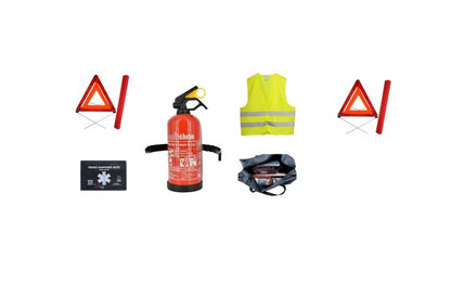 Kit siguranta auto valabilitate 5 ani, Certificat RAR M Star + geanta de depozitare cadou si doua triunghiuri