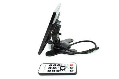 Monitor cu MP5 player si modulator FM,7 inch FULL HD, USB, MICRO SD, Intrare camera mers inapoi, Telecomanda