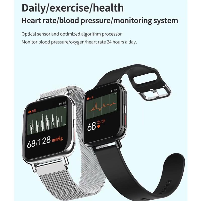 Ceas SmartWatch Uniq96 idealStore, Ecran TFT 1.54 inch, Rezistent la Apa IP67, Functie Apel Primit, Monitor de Somn, Monitor Ritm Cardiac, Tesiunea Arteriala, Tracker Fitness, Compatibil iOS si Android, Auriu