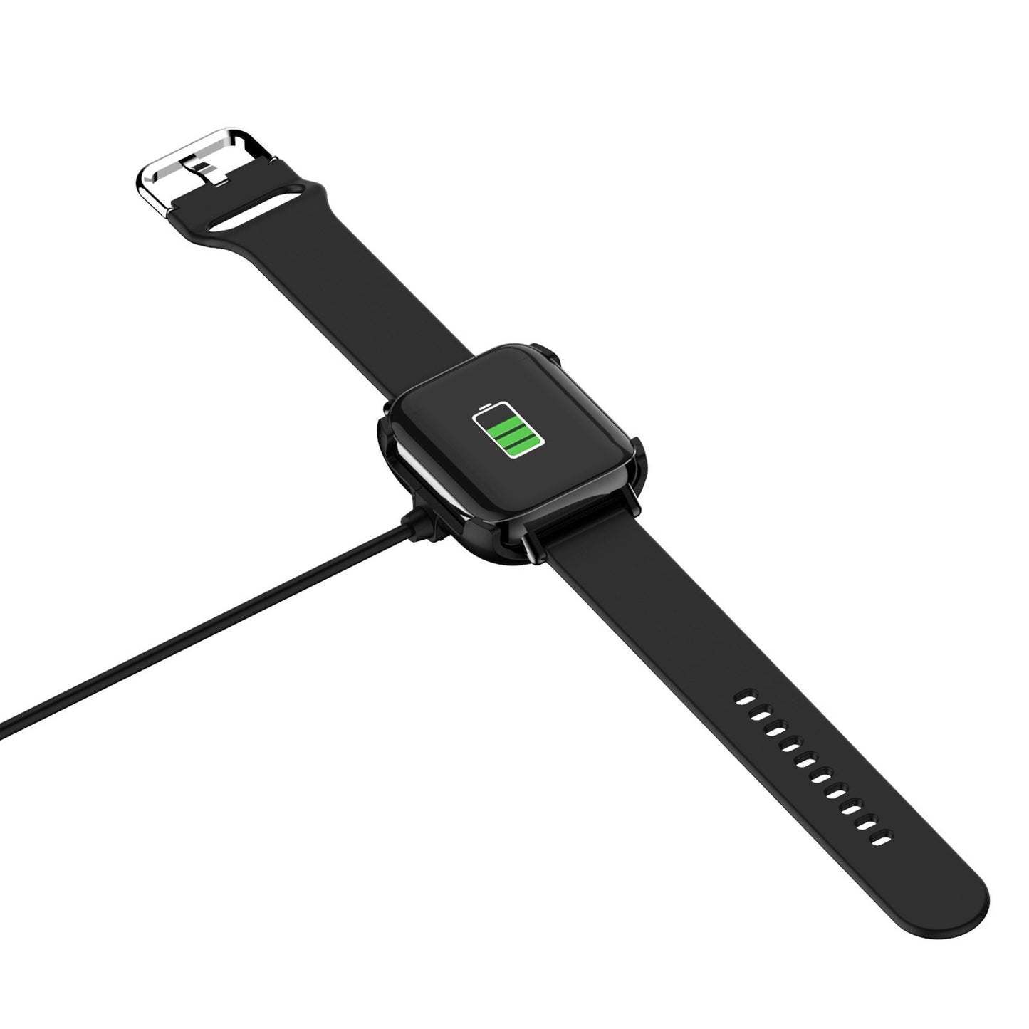 Ceas SmartWatch Uniq96 idealStore, Ecran TFT 1.54 inch, Rezistent la Apa IP67, Functie Apel Primit, Monitor de Somn, Monitor Ritm Cardiac, Tesiunea Arteriala, Tracker Fitness, Compatibil iOS si Android, Argintiu