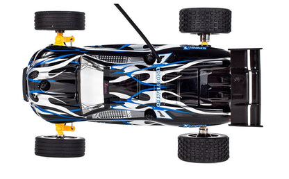 Masinuta cu telecomanda si suspensii OFF-ROAD idealBlue Sport, Dimensiuni 22 x 14 x 8 cm, Scara 1:22, Manevrabilitate ridicata, Dezvolta coordonarea si abilitatile motrice, Maxim 15/h