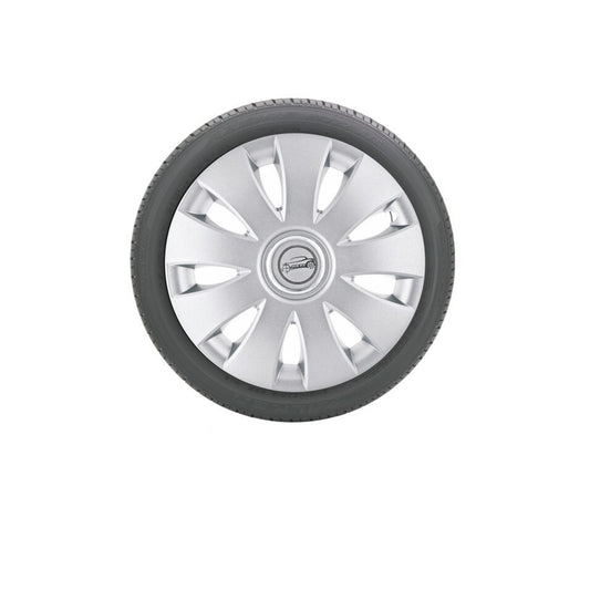 Set 4 Capace roti IDL -15 inch - Capace roti Ring AURA cu inel cromat, material rezistent la viteze mari