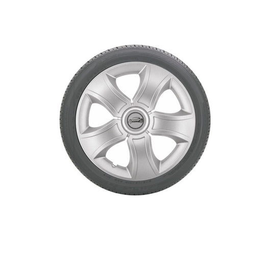 Set 4 Capace roti IDL -15 inch - Capace roti Ring Bis cu inel cromat, material rezistent la viteze mari