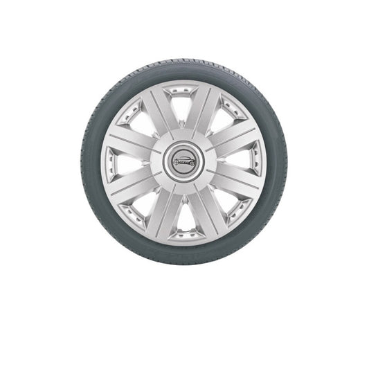 Set 4 Capace roti IDL -15 inch - Capace roti Ring COSMOS cu inel cromat, material rezistent la viteze mari