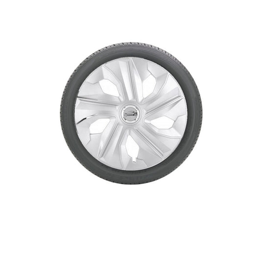 Set 4 Capace roti IDL -15 inch - Capace roti Ring Luna cu inel cromat, material rezistent la viteze mari