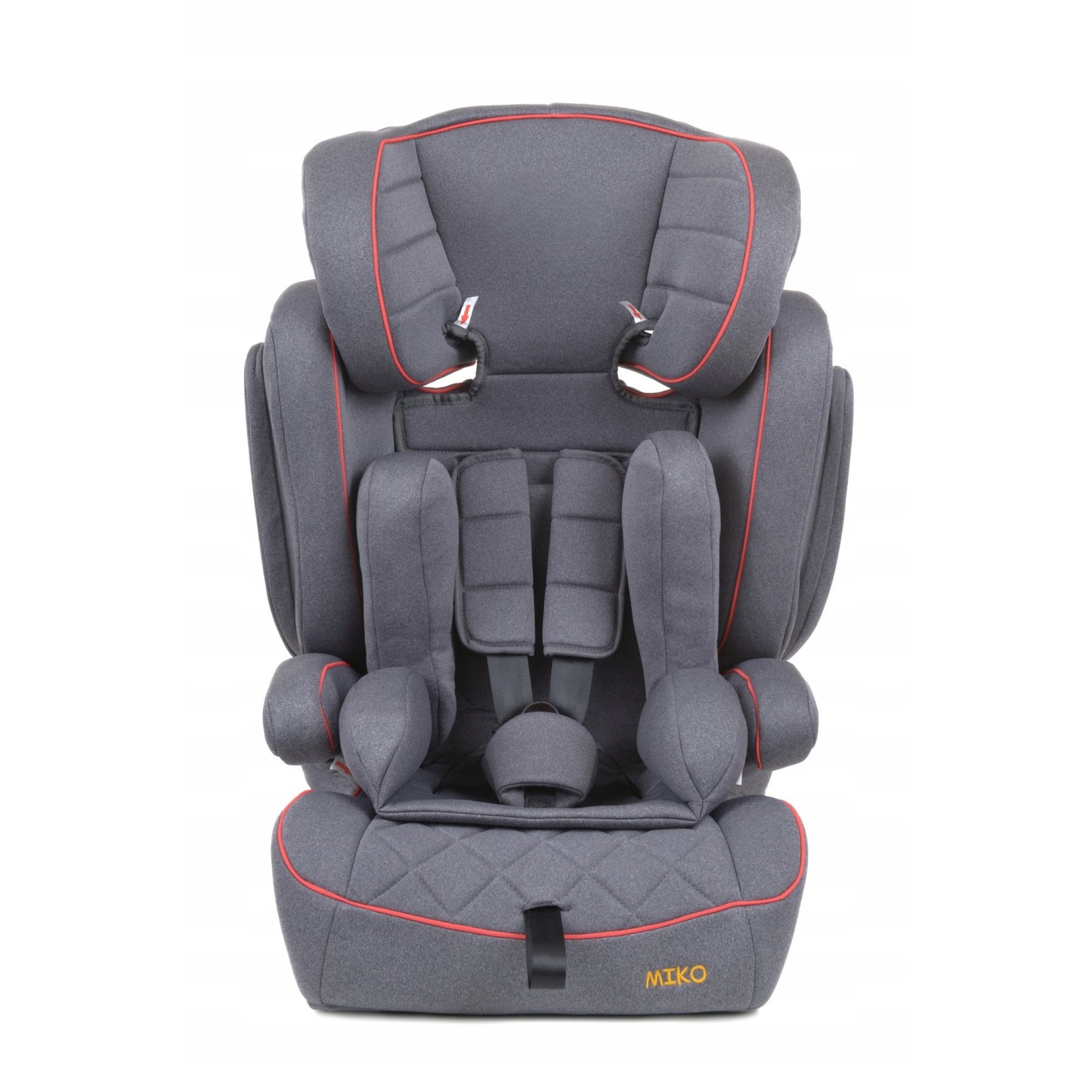 Scaun Auto Profesional Dedicat Pentru Copil Baby Jolie MIKO IDL Collection, Grupa Greutate 9-36 kg, Centuri de Siguranta in 3 Puncte, Tetiera Reglabila, Poate Fi Folosit Si Ca Baza, Husa Detasabila, Dimensiune Universala, Gri