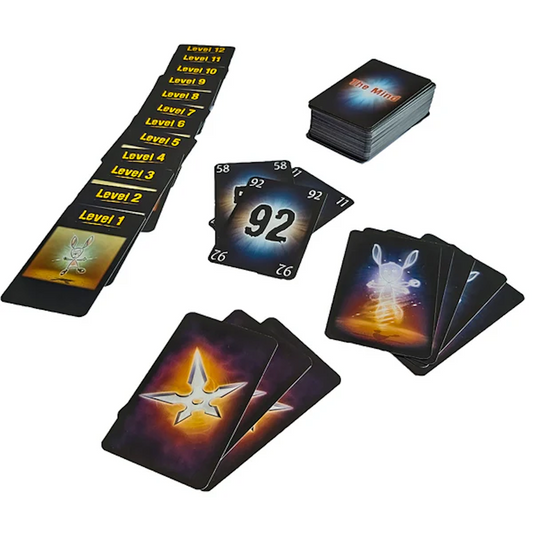 Joc de societate The Mind idealSTORE, Joc ingenios, de Echipa, 120 carti de joc, 1 Regulament