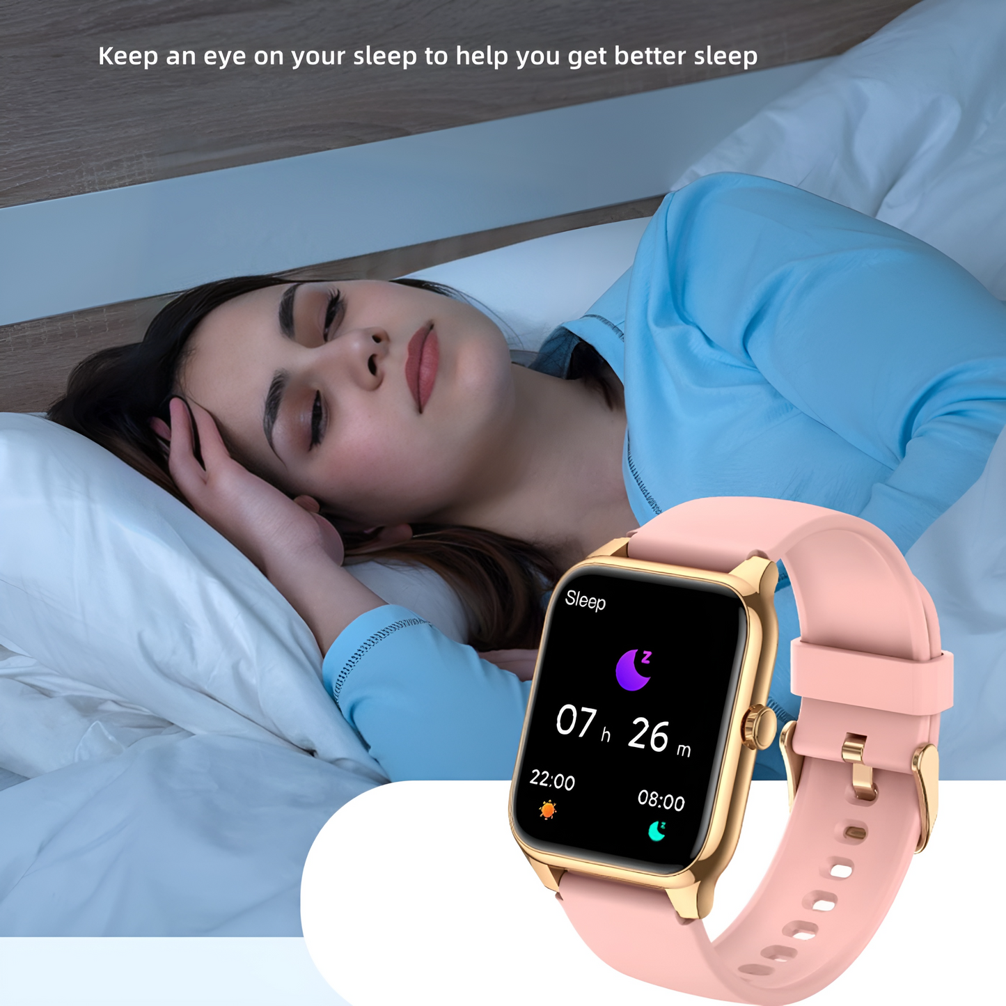Smartwatch MiniWatch Collection IdealStore, Ecran AMOLED HD 1.78 inch, Preluare Apeluri si Mesaje Bluetooth, Monitorizare Ritm Cardiac, Asistent Vocal, Difuzor si Microfon incorporat, RedareMP3, IP68, Alarma, Android-IOS, Long Battery, Gold Edition