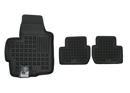 Set 4 covoare profesionale IDL cauciuc stil tavita MITSUBISHI OUTLANDER II 2006-2012, material antiaderent