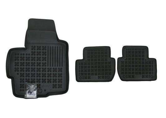 Set 4 covoare profesionale IDL cauciuc stil tavita MITSUBISHI OUTLANDER II 2006-2012, material antiaderent