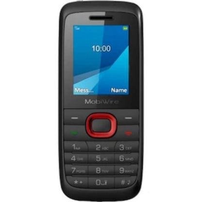 Telefon Mobil Mobiwire Nakai, Ecran 1.8 inch, Single Sim, Memorie 16 MB RAM, Retea 2G, Camera Foto/Video, Bluetooth, Negru