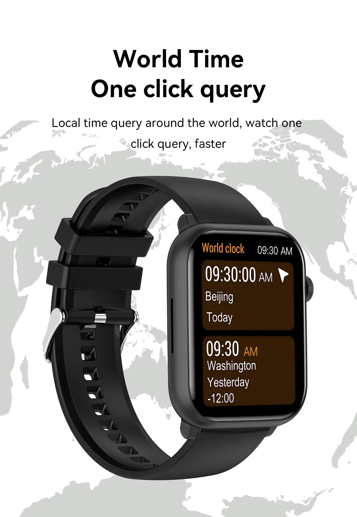 Ceas Smartwatch ModernWatchIdealStore, Ecran AMOLED HD 1.78 inch, Preluare Apeluri si Mesaje Bluetooth, NFC, Monitorizare Ritm Cardiac si Somn, Asistent Vocal, Difuzor si Microfon incorporat, IP67, Alarma, Android-IOS, Long Battery, Gray Edition