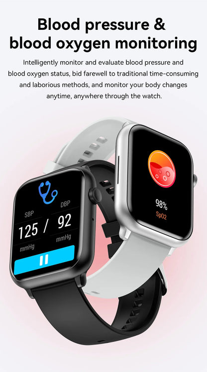 Ceas Smartwatch ModernWatchIdealStore, Ecran AMOLED HD 1.78 inch, Preluare Apeluri si Mesaje Bluetooth, NFC, Monitorizare Ritm Cardiac si Somn, Asistent Vocal, Difuzor si Microfon incorporat, IP67, Alarma, Android-IOS, Long Battery, Black Metal Edition