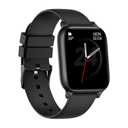 Ceas SmartWatch ZeroFit idealStore, Ultra Slim 1.7', Monitorizare Ritm Cardicac, Tensiunea Arteriala 24/7, Notificari Apeluri/Mesaje, Multi Sport, Autonomie Ridicata, Rezistent la Apa, Negru