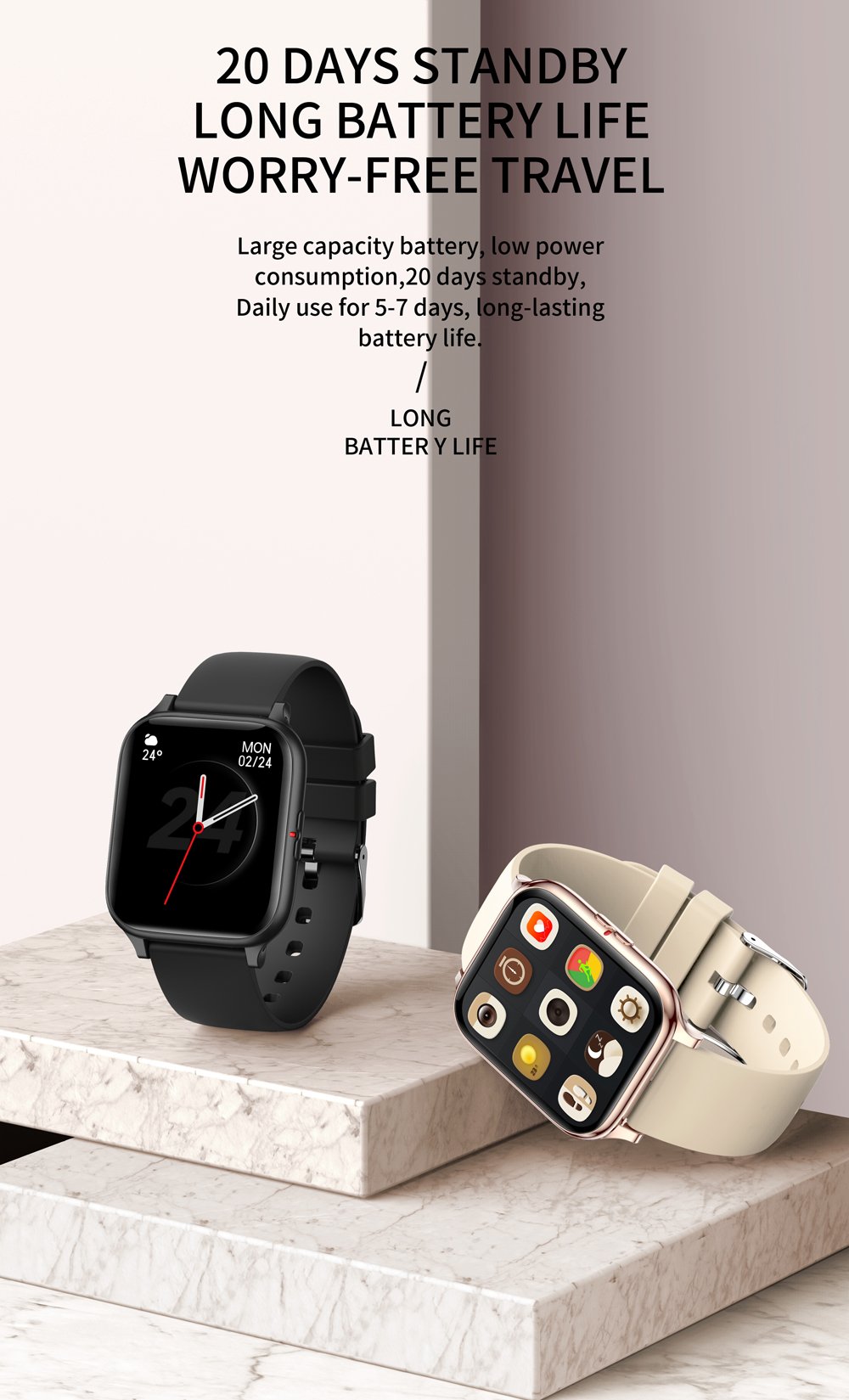 Ceas SmartWatch ZeroFit idealStore, Ultra Slim 1.7', Monitorizare Ritm Cardicac, Tensiunea Arteriala 24/7, Notificari Apeluri/Mesaje, Multi Sport, Autonomie Ridicata, Rezistent la Apa, Argintiu Verde