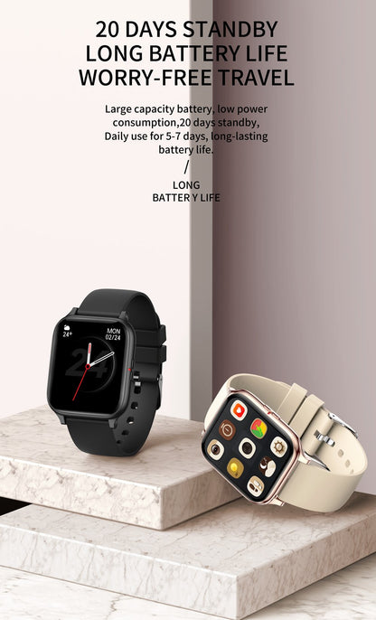 Ceas SmartWatch ZeroFit idealStore, Ultra Slim 1.7', Monitorizare Ritm Cardicac, Tensiunea Arteriala 24/7, Notificari Apeluri/Mesaje, Multi Sport, Autonomie Ridicata, Rezistent la Apa, Argintiu Verde