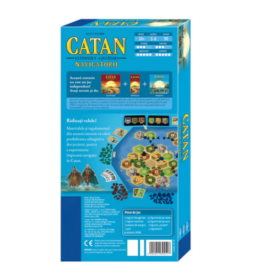 Joc de societate Kosmos Catan, Navigatorii extensie 5/6 jucatori