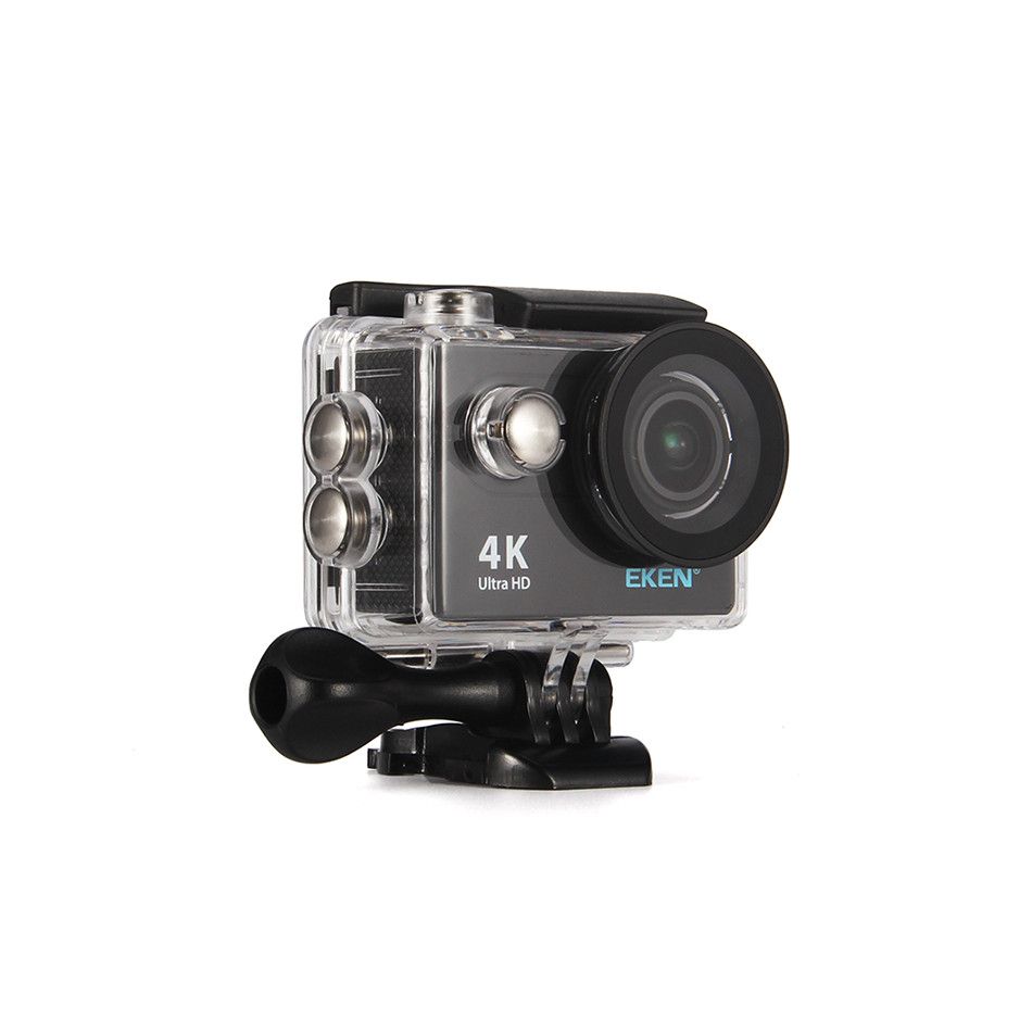 Camera video EKEN Ultra HD 4K super sport 170 grade,Subacvatica 30 m, Wi-Fi Hotspot,Kit accesorii sport, HDMI, 2-inch, NEGRU+ Telecomanda Cadou
