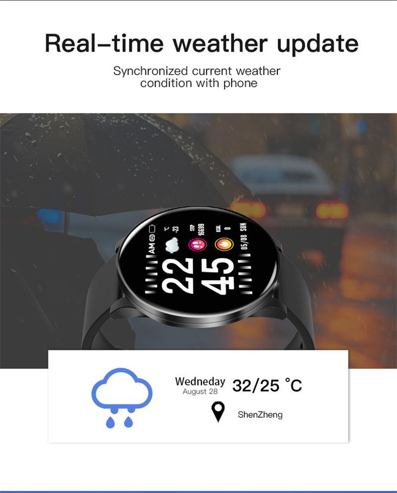 Ceas SmartWatch si Bratara Fitness 2in1 BestProof Extra 8, Monitorizare pasi si distanta, Detectarea frecventei cardiace, Functie Anti-lost, Afisaj Meteo, Notificari apeluri/mesaje, Impermeabilitate IP67, Metalic Negru
