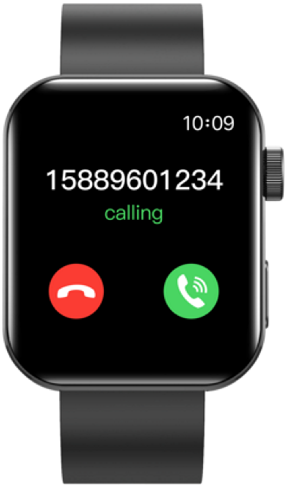 Ceas SmartWatch Inteligent Class Collection KN200 idealSTORE, Ecran tactil complet 1,72 Inch, Apelare prin Bluetooth, SMS, Android-IOS, Ritm cardiac, Ceas, Calorii, Distanta, Pedometru, Tensiune arteriala, IP68, Gasire Bratara-Telefon, Negru