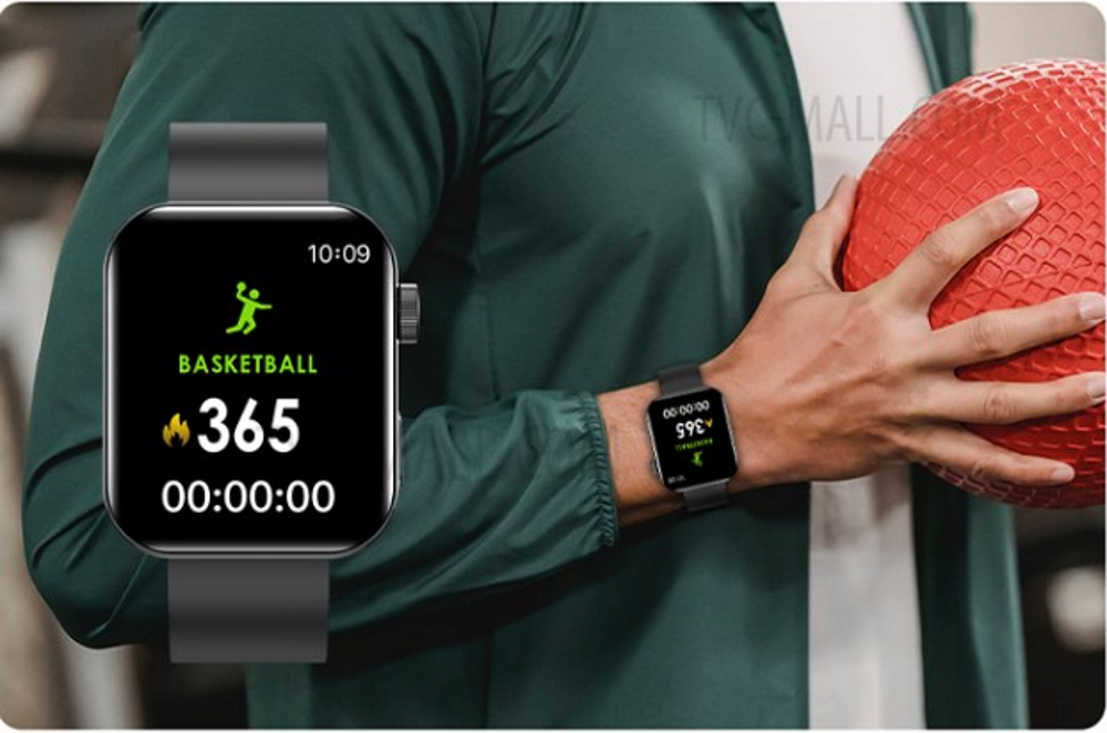 Ceas SmartWatch Inteligent Class Collection KN200 idealSTORE, Ecran tactil complet 1,72 Inch, Apelare prin Bluetooth, SMS, Android-IOS, Ritm cardiac, Ceas, Calorii, Distanta, Pedometru, Tensiune arteriala, IP68, Gasire Bratara-Telefon, Negru