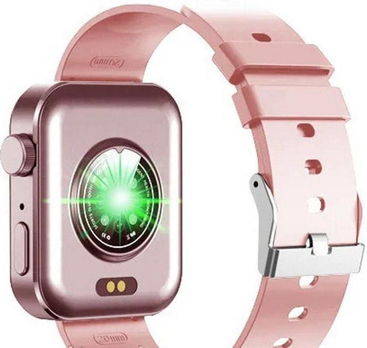 Ceas SmartWatch Inteligent Class Collection KN200 idealSTORE, Ecran tactil complet 1,72 Inch, Apelare prin Bluetooth, SMS, Android-IOS, Ritm cardiac, Ceas, Calorii, Distanta, Pedometru, Tensiune arteriala, IP68, Gasire Bratara-Telefon, Roz