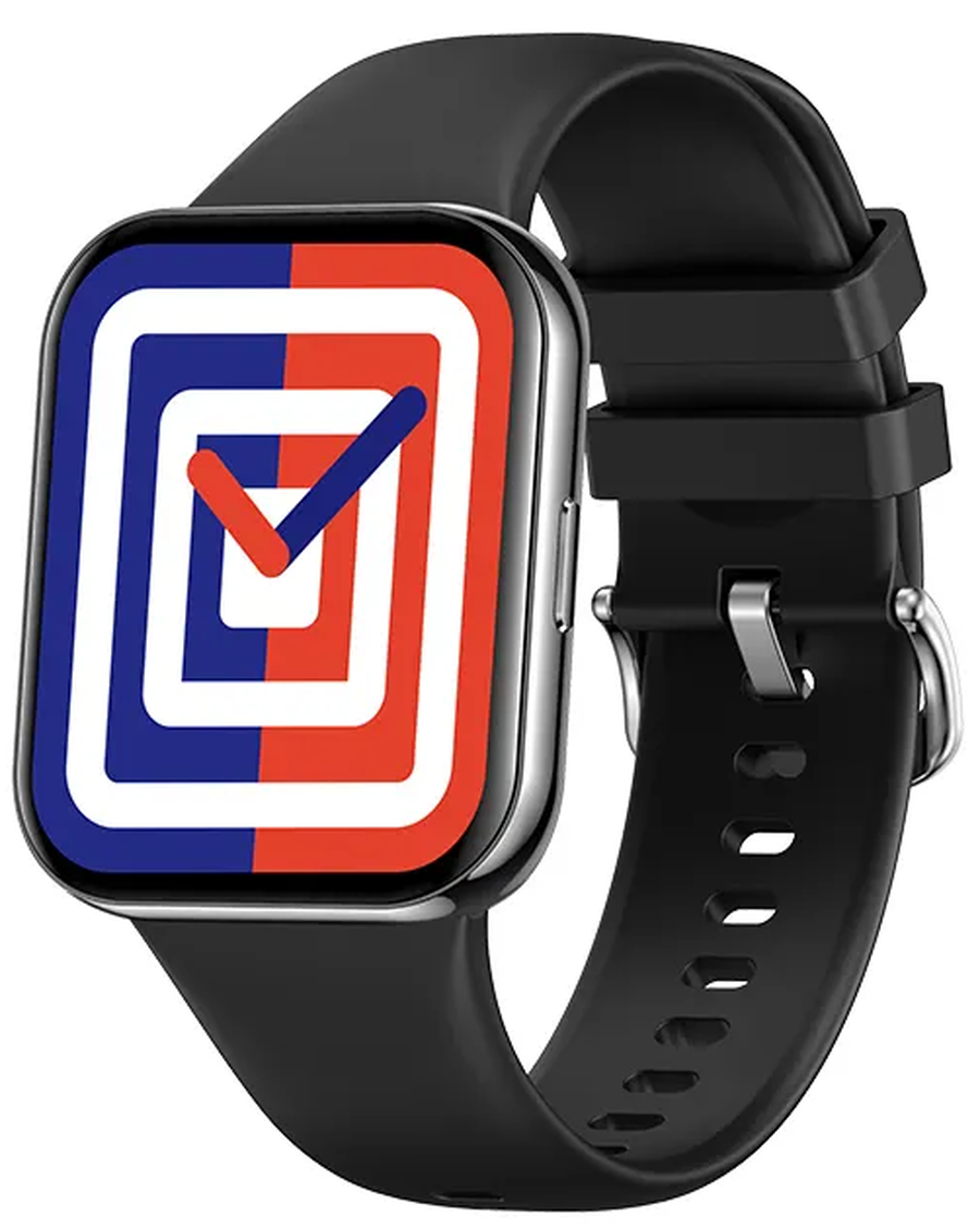 Ceas Smartwatch idealStore NovoDue, Apel Bluetooth, Muzica Bluetooth, Notificari SMS si Aplicatii Sociale, Monitorizare Sanatate, EKG, 20 Moduri Sportive, Memento Apa si Sedentarism, Rezistent la apa IP67, Silicon Negru