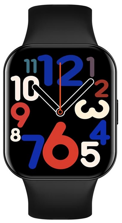 Ceas Smartwatch idealStore NovoDue, Apel Bluetooth, Muzica Bluetooth, Notificari SMS si Aplicatii Sociale, Monitorizare Sanatate, EKG, 20 Moduri Sportive, Memento Apa si Sedentarism, Rezistent la apa IP67, Silicon Negru