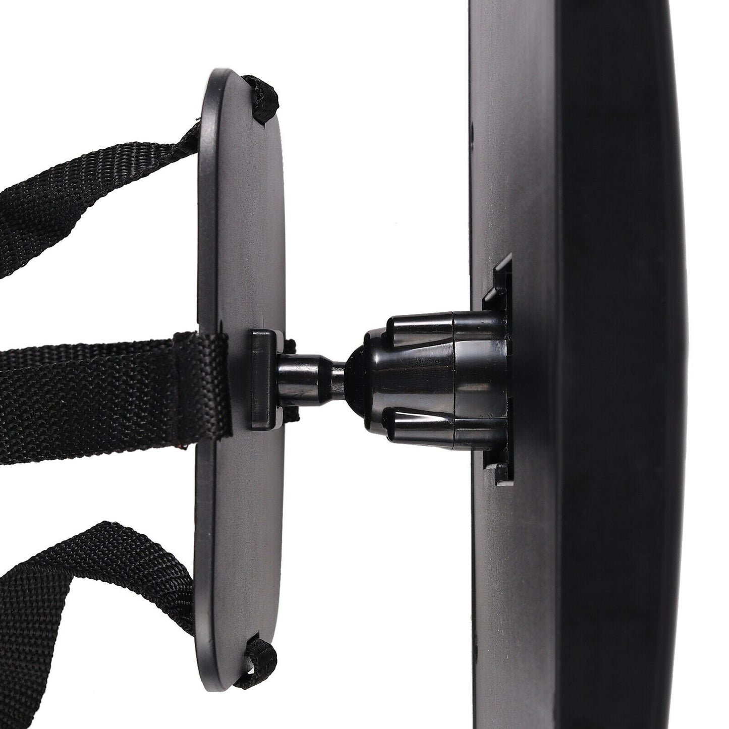 Oglinda auto Rotativa pentru bebe idealSTORE, Mega Kids Mirror, Dimensiuni 19 x 30 cm, Convexa, ceea ce creste unghiurile de vizualizare a bebelusului, Ideala pentru calatorii