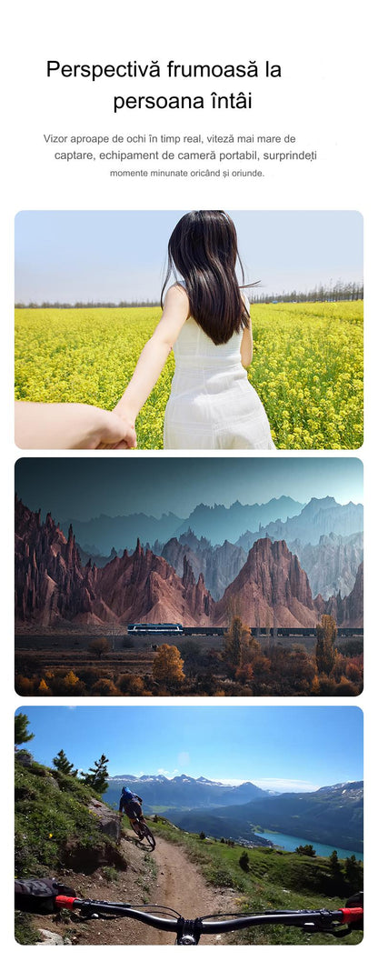 Ochelari de Soare Inteligenti Optimo Star idealSTORE, Bluetooth V5.0, Android/IOS, 2 Difuzoare, Voice Assistant, Apel Audie Smart, Control Muzica, Functie Camera, UV400, Impermeabili, Lentile Polarizate, Sistem Anti-Orbire, Autonomie Mare