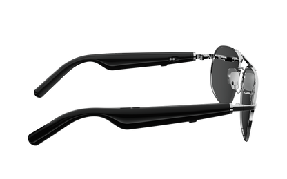 Ochelari de Soare Inteligenti Optimo Star idealSTORE, Bluetooth V5.0, Android/IOS, 2 Difuzoare, Voice Assistant, Apel Audie Smart, Control Muzica, Functie Camera, UV400, Impermeabili, Lentile Polarizate, Sistem Anti-Orbire, Autonomie Mare