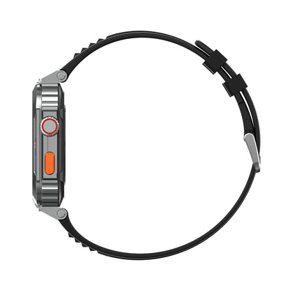 Ceas SmartWatch OXIMAN idealSTORE, Ecran Full Touch IPS 2, 02 inch, Blouetooth Call, Android/IOS, Control Muzical, Multi Sport Vreme, Fitness Traker, IP68, Notificari Mesaje, Apeluri, Asistent Vocal, Monitorizeaza, Tensiunea Arteriala, Somn, Oxigen