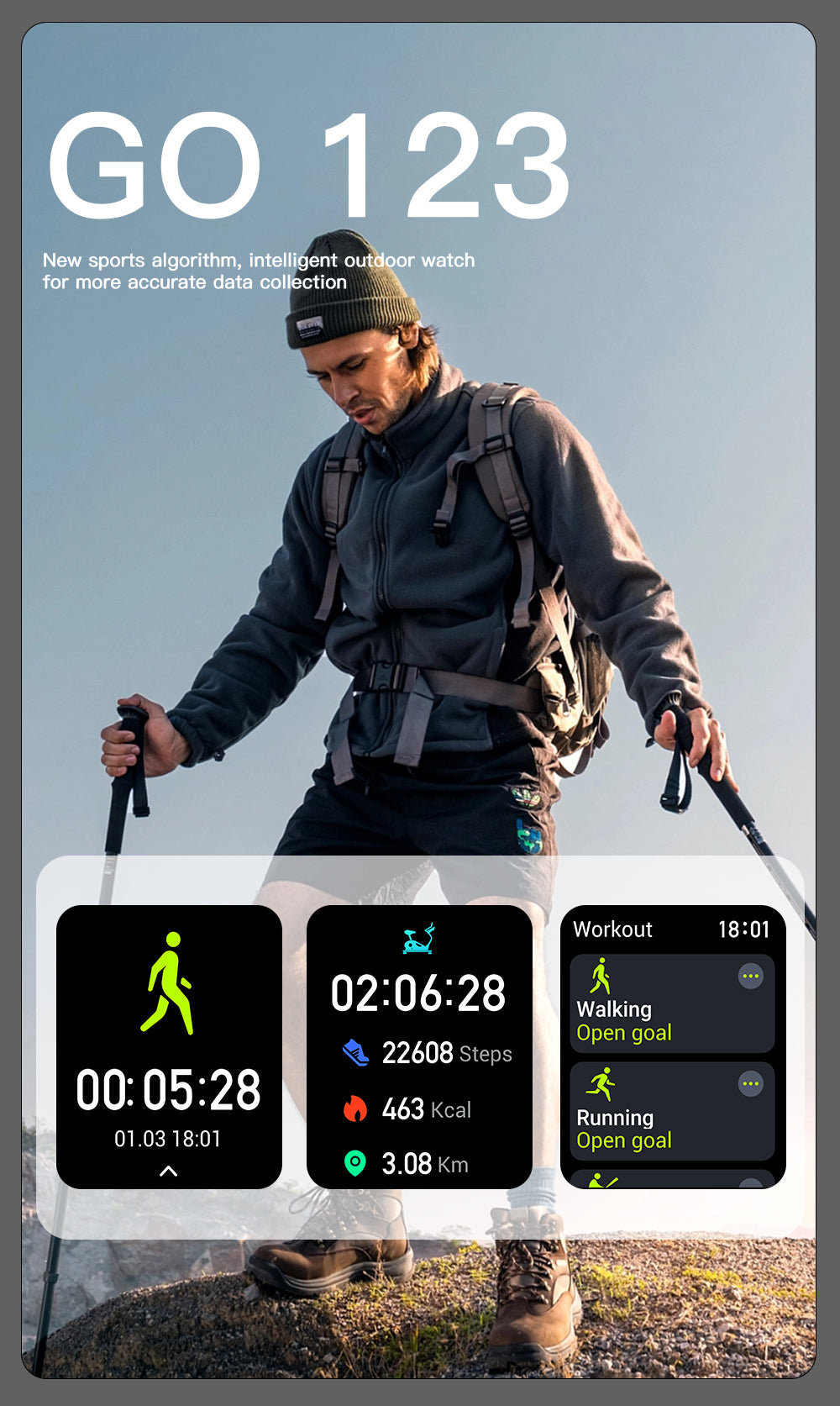 Ceas SmartWatch OXIMAN idealSTORE, Ecran Full Touch IPS 2, 02 inch, Blouetooth Call, Android/IOS, Control Muzical, Multi Sport Vreme, Fitness Traker, IP68, Notificari Mesaje, Apeluri, Asistent Vocal, Monitorizeaza, Tensiunea Arteriala, Somn, Oxigen