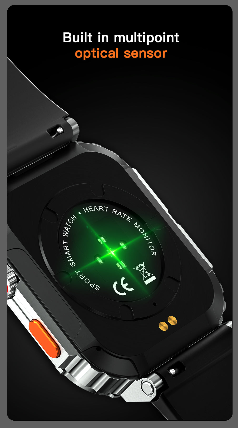 Ceas SmartWatch OXIMAN idealSTORE, Ecran Full Touch IPS 2, 02 inch, Blouetooth Call, Android/IOS, Control Muzical, Multi Sport Vreme, Fitness Traker, IP68, Notificari Mesaje, Apeluri, Asistent Vocal, Monitorizeaza, Tensiunea Arteriala, Somn, Oxigen