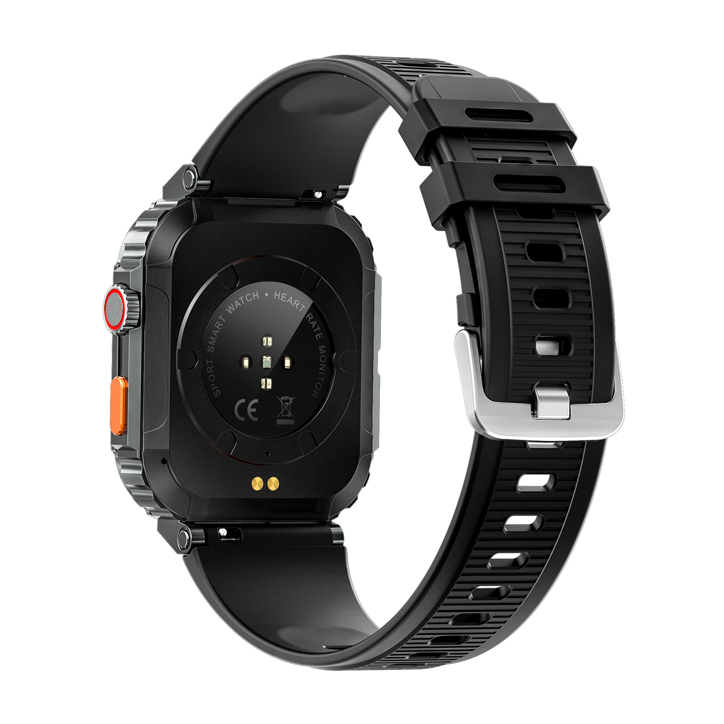 Ceas SmartWatch OXIMAN idealSTORE, Ecran Full Touch IPS 2, 02 inch, Blouetooth Call, Android/IOS, Control Muzical, Multi Sport Vreme, Fitness Traker, IP68, Notificari Mesaje, Apeluri, Asistent Vocal, Monitorizeaza, Tensiunea Arteriala, Somn, Oxigen