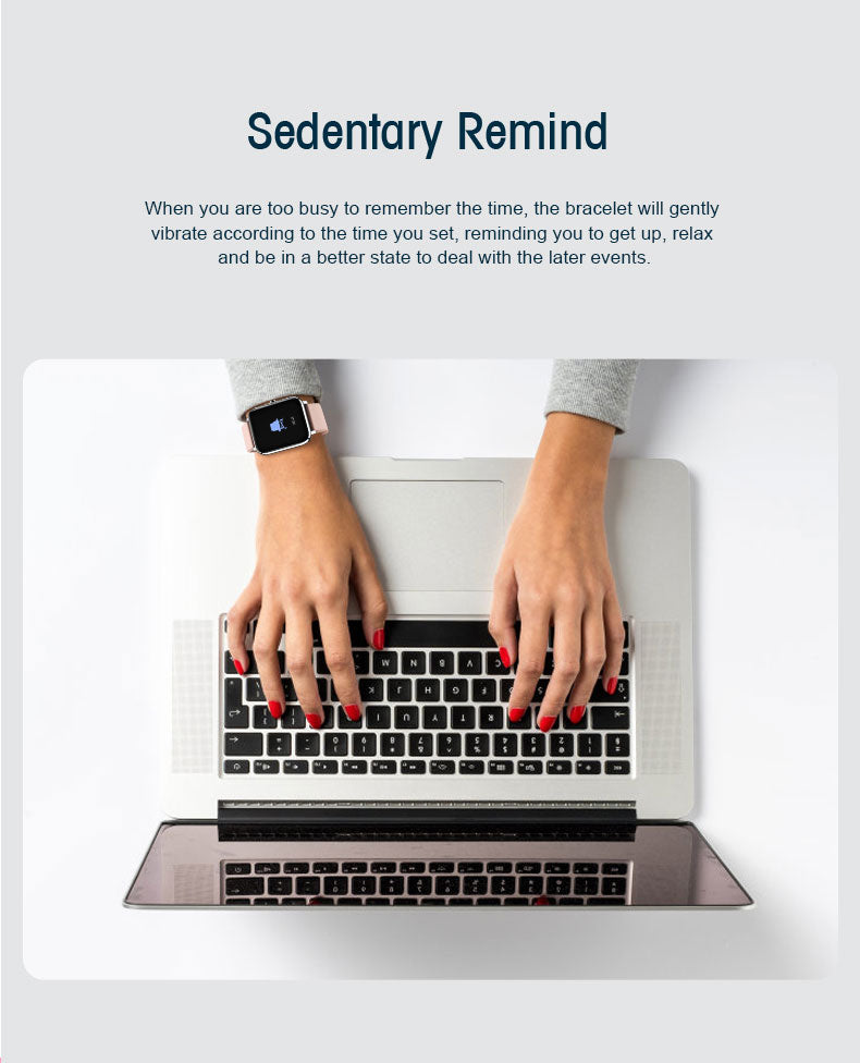 Ceas SmartWatch Plus Bakeey idealStore, Rezistent la Apa, Control Camera, Monitorizare Ritm Cardiac, Tesiune Arteriala, Pulsoximetru, Culoare Alb