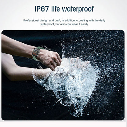 Ceas SmartWatch Plus Bakeey idealStore, Rezistent la Apa, Control Camera, Monitorizare Ritm Cardiac, Tesiune Arteriala, Pulsoximetru, Culoare Alb