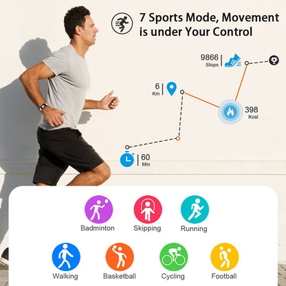 Ceas SmartWatch Plus Bakeey idealStore, Rezistent la Apa, Control Camera, Monitorizare Ritm Cardiac, Tesiune Arteriala, Pulsoximetru, Culoare Roz