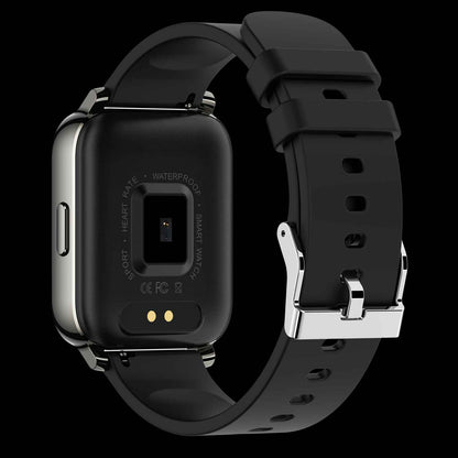 Smartwatch idealStore XBest, Ecran HD Curbat 3D, Notificari, Functii de Sanatate, Monitorizare Tensiune, Oxigen, Ritm Cardiac, Negru