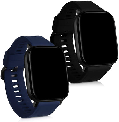 Smartwatch idealStore XBest, Ecran HD Curbat 3D, Notificari, Functii de Sanatate, Monitorizare Tensiune, Oxigen, Ritm Cardiac, Negru