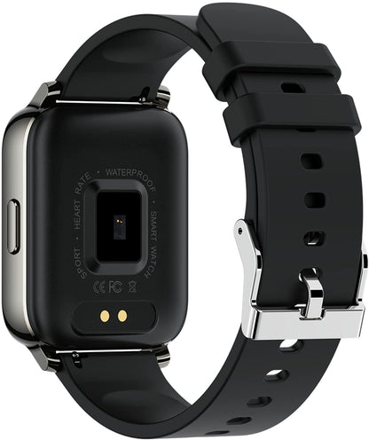 Smartwatch idealStore XBest, Ecran HD Curbat 3D, Notificari, Functii de Sanatate, Monitorizare Tensiune, Oxigen, Ritm Cardiac, Negru