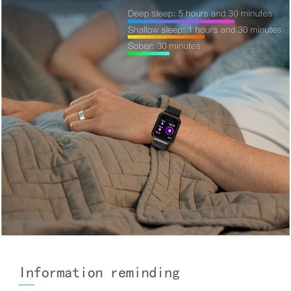 Smartwatch IDL Prestige 68 cu bratara metalica, Display de 1.3 inch IPS color Tactil, Monitorizare Ritm Cardiac, Presiune Vasculara, Incarcare Magnetica, Bluetooth 4.0, Android 4.4 / IoS 9.0, Culoare Negru