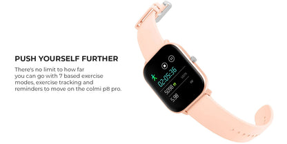 Ceas Smartwatch P8T Optimus idealStore, Impermeabil, Full Touch Screen, Notificari, Control Camera, Anti-Lost, Monitorizare Ritm Cardiac, Arderea Caloriilor, Pedometru, Culoare Gold