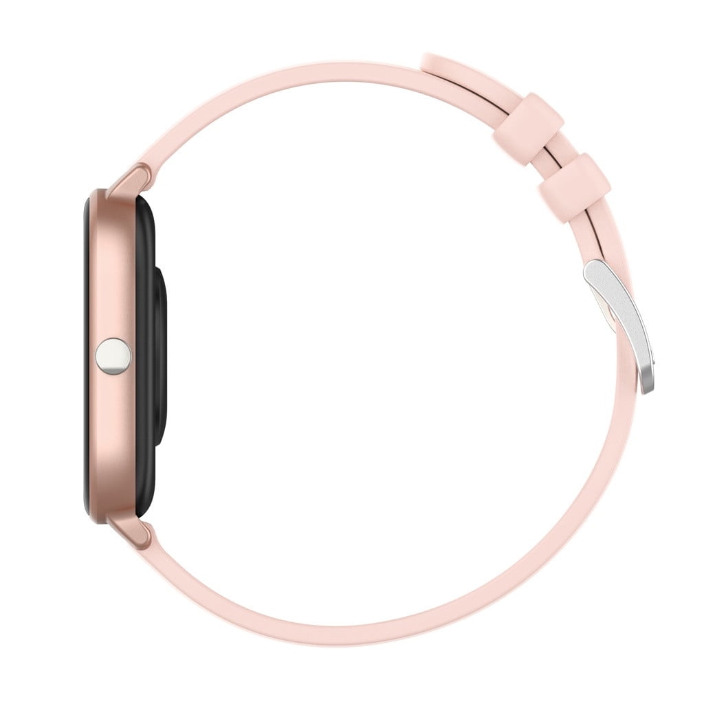 Ceas Smartwatch P8T Optimus idealStore, Impermeabil, Full Touch Screen, Notificari, Control Camera, Anti-Lost, Monitorizare Ritm Cardiac, Arderea Caloriilor, Pedometru, Culoare Gold